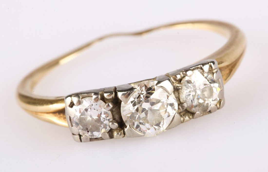 A Lady's Diamond Trilogy Ring (1 of 5)