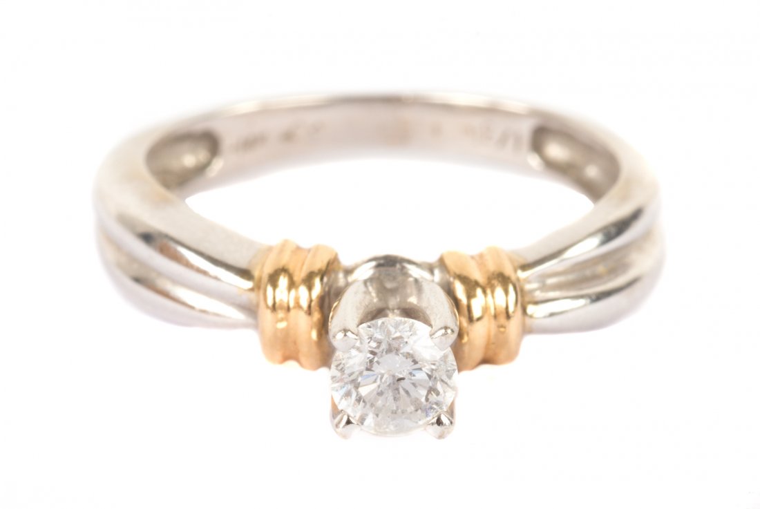 A Lady's Diamond Solitaire Ring (1 of 5)