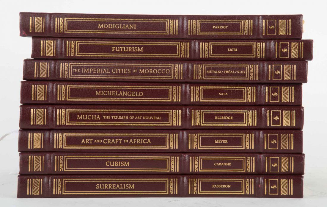 Books-Easton Press set of eight Art Books (1 of 3)