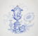 Staffordshire transferware platter and bowl - 5