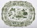 16 Staffordshire green transferware table articles - 3