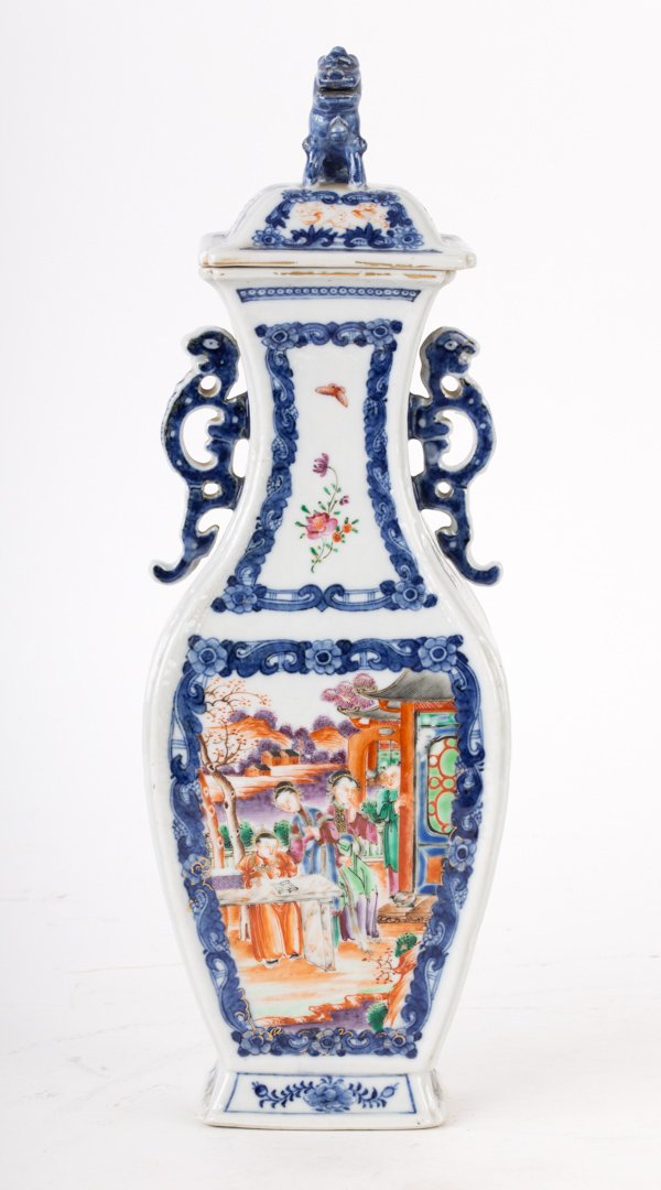 Chinese Export Mandarin Pallet urn (1 of 5)
