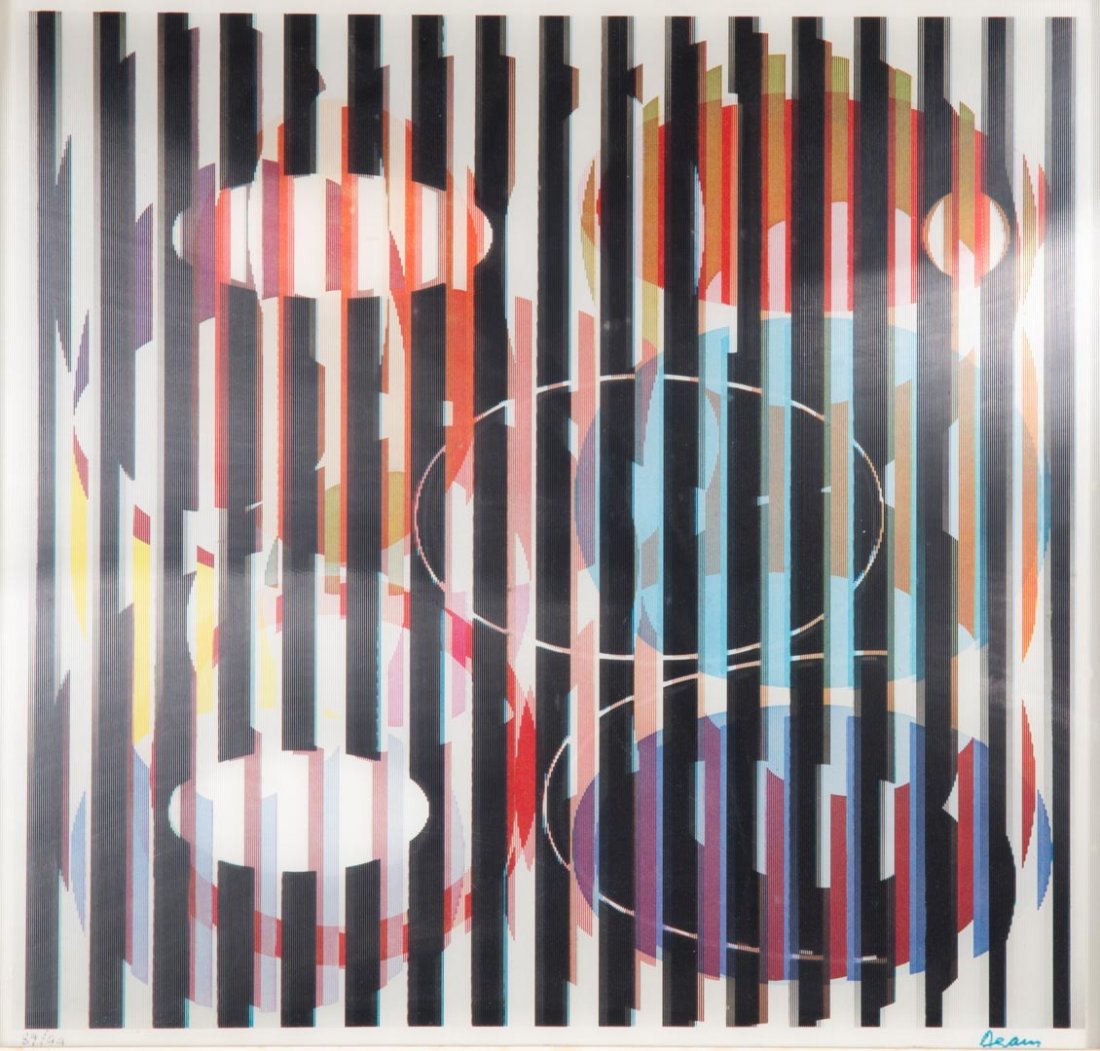 Yaacov Agam. Untitled II (Cycle), serigraph (1 of 4)
