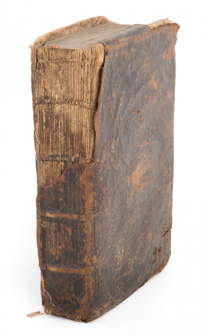 [Maps] W. Hill on ancient geography, 1679: William Hill - DIONYSII ORBIS DESCRIPTIO: COMMENTARIO CRITICO & GEOGRAPHICO (London: Clark, 1679) 8vo, full calf, containing 7 folding maps of the ancient and modern world, including "Africa," "Europa