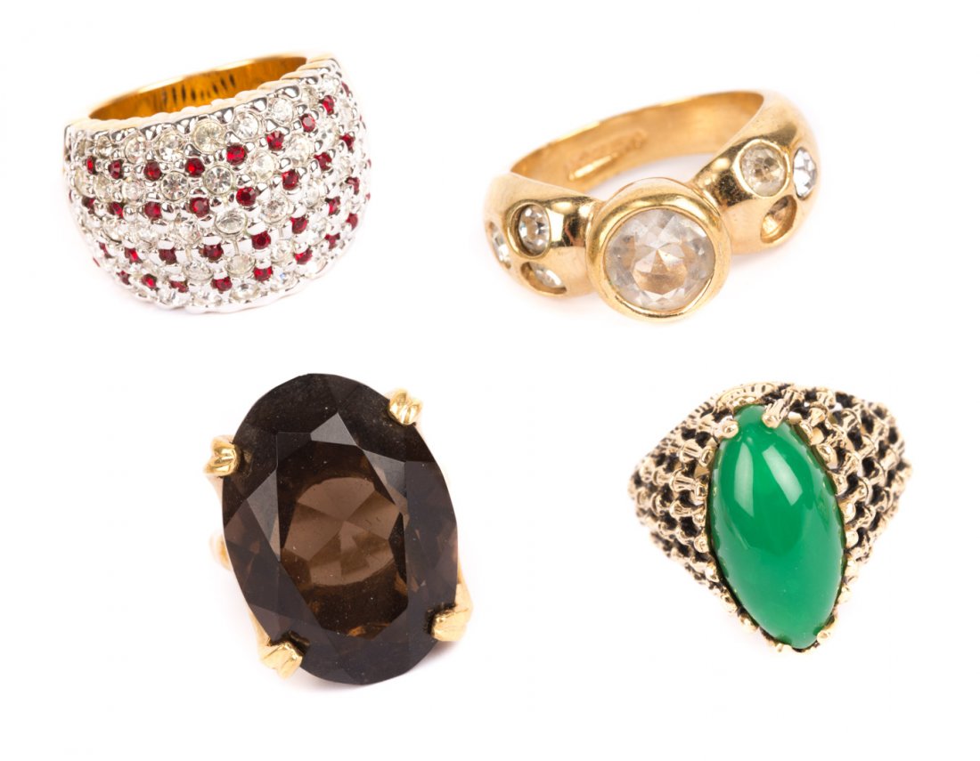 Four Ladies' Cocktail Rings (1 of 10)