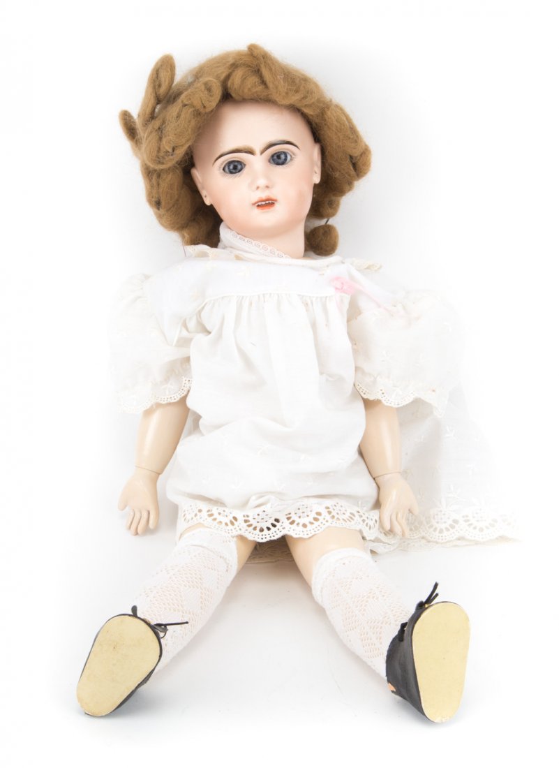 German or French bisque & composition doll (1 of 5)