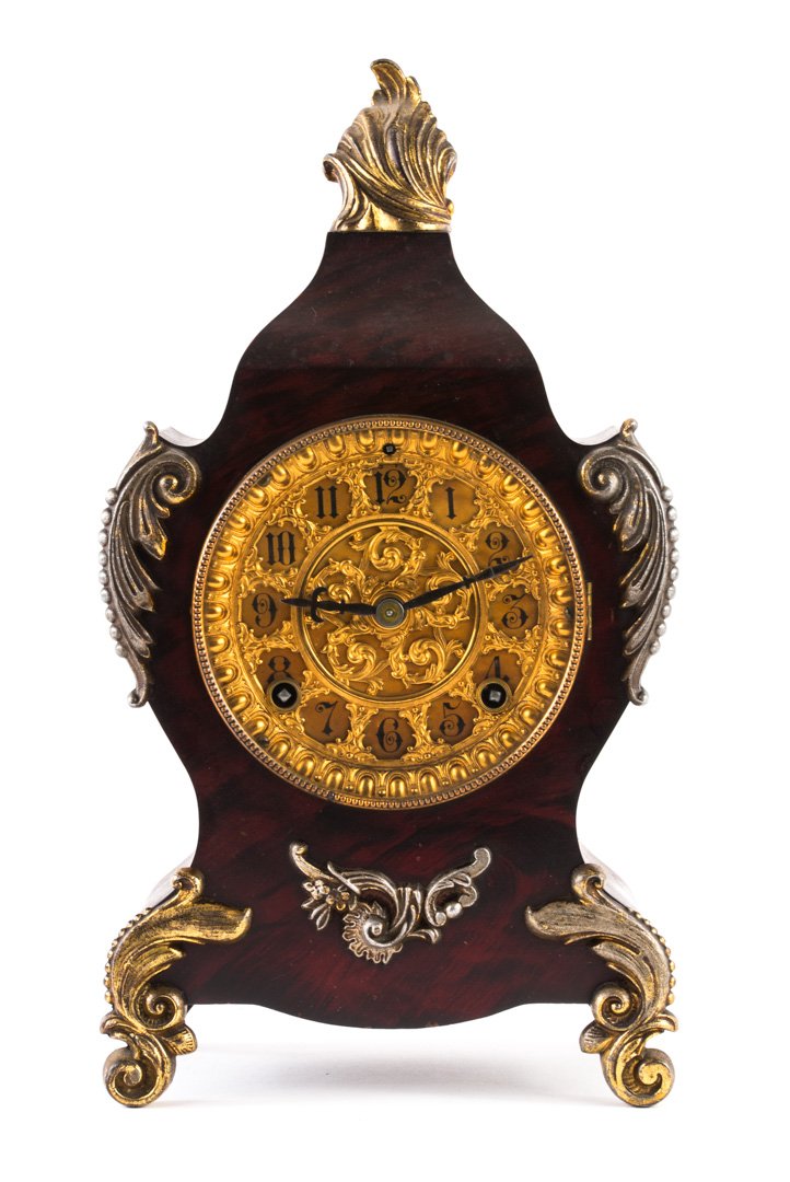 Ansonia Rococo style mantel clock (1 of 4)