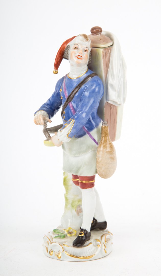 Meissen porcelain water seller (1 of 4)
