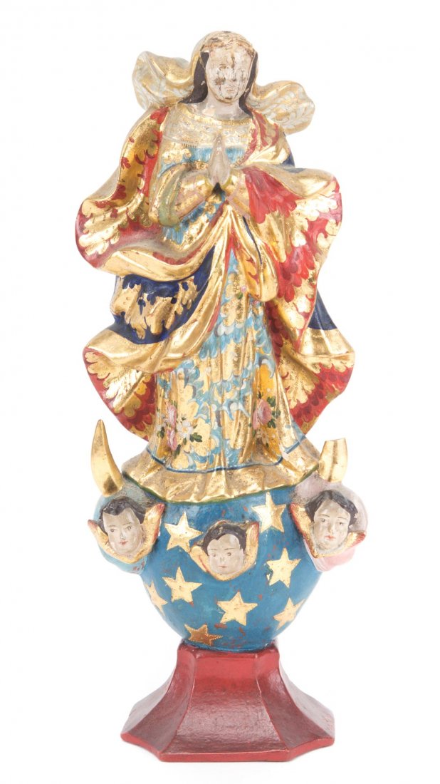 Spanish Colonial Madonna Magnificant Santos (1 of 5)