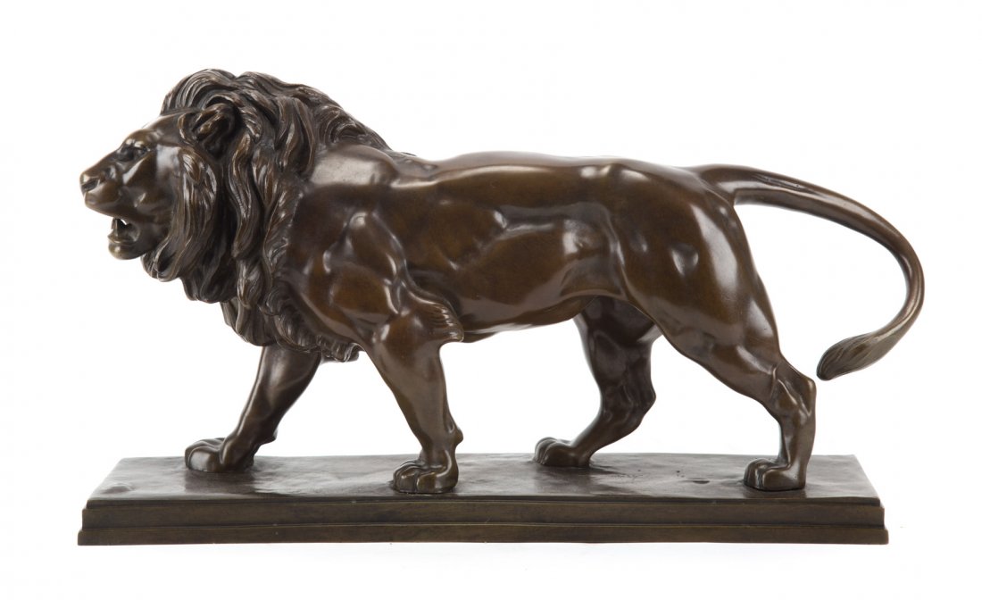 Antoine Louis Barye. Leon Marchant, bronze (1 of 6)