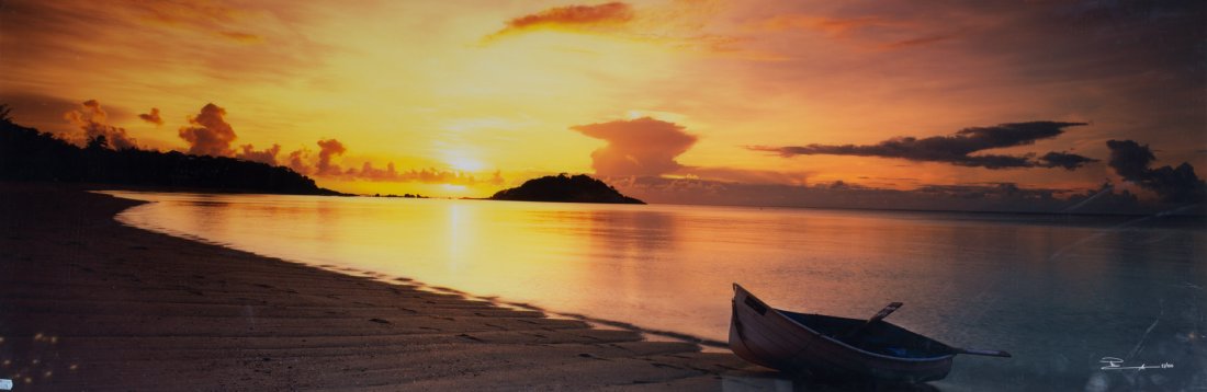 Peter Lik. Rowboat Sunset, photograph (1 of 4)