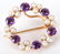 A Pair of Lady's Gemstone Brooches - 3