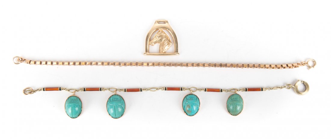 Two Bracelets and an Equestrian Charm (1 of 4)