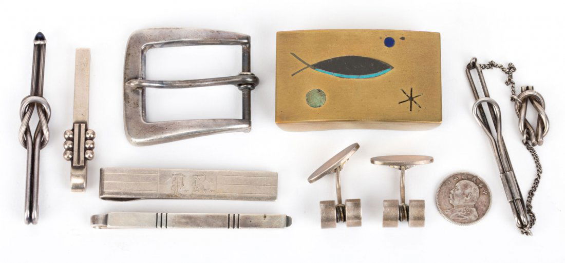 Sterling Gentlemen's Jewelry with Georg Jensen (1 of 5)