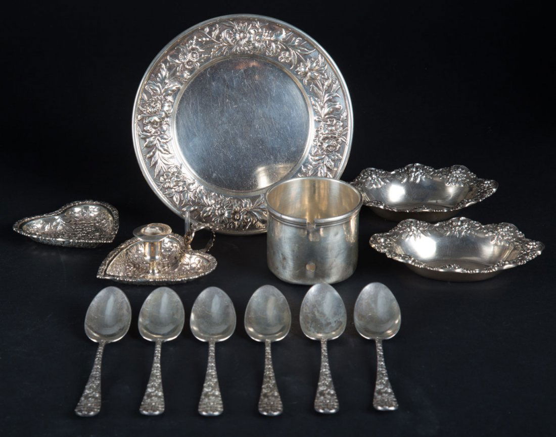 Schofield, Stieff and Kirk sterling silver items (1 of 8)
