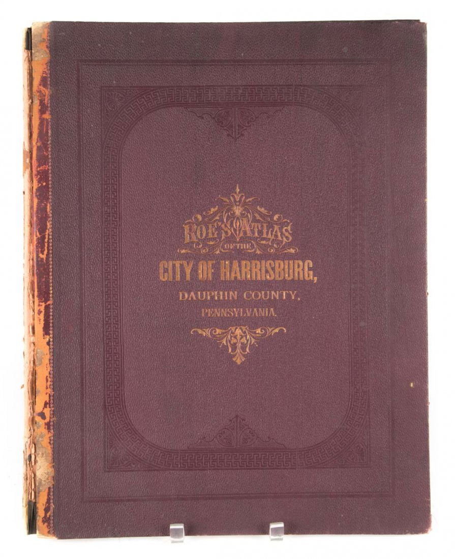 [Books] Roe's Atlas, City of Harrisburg PA (1 of 6)