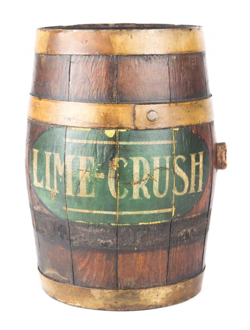 Baltimore, Emerson Drug Co. Lime Crush Barrel (1 of 4)
