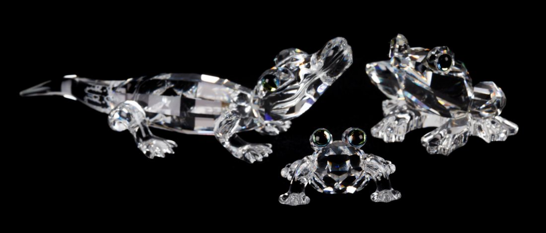 Three Swarovski crystal animals (1 of 6)