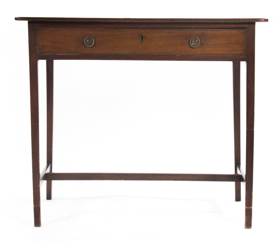 George III mahogany writing desk (1 of 4)