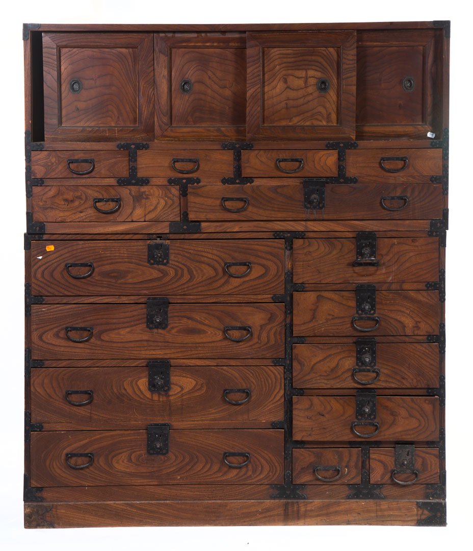 Japanese elm tansu (1 of 4)