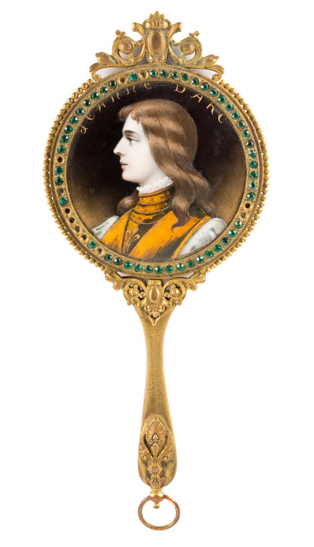 A French Enamel Hand Mirror (1 of 4)