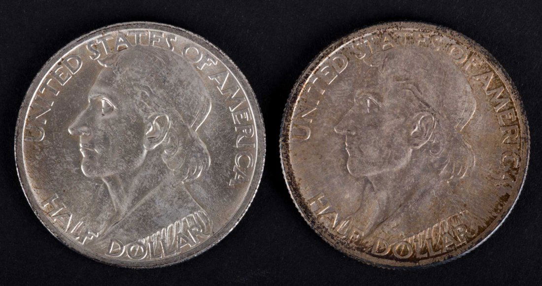 [US] 2 Daniel Boone Commemorative Halves (1 of 2)