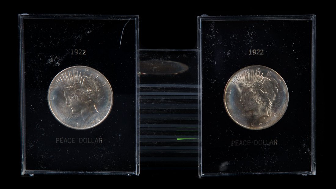 [US] 10-1922 Peace Silver Dollars (1 of 5)