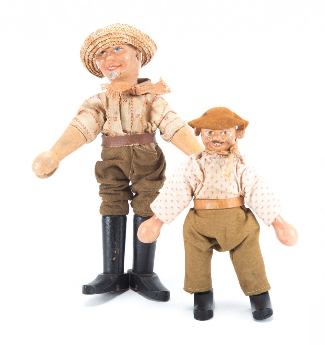 Schoenhut farmer and hobo (1 of 4)