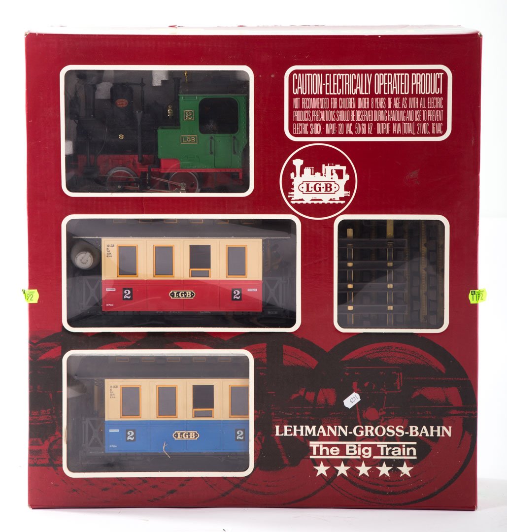 L.G.B. passenger train set (1 of 3)