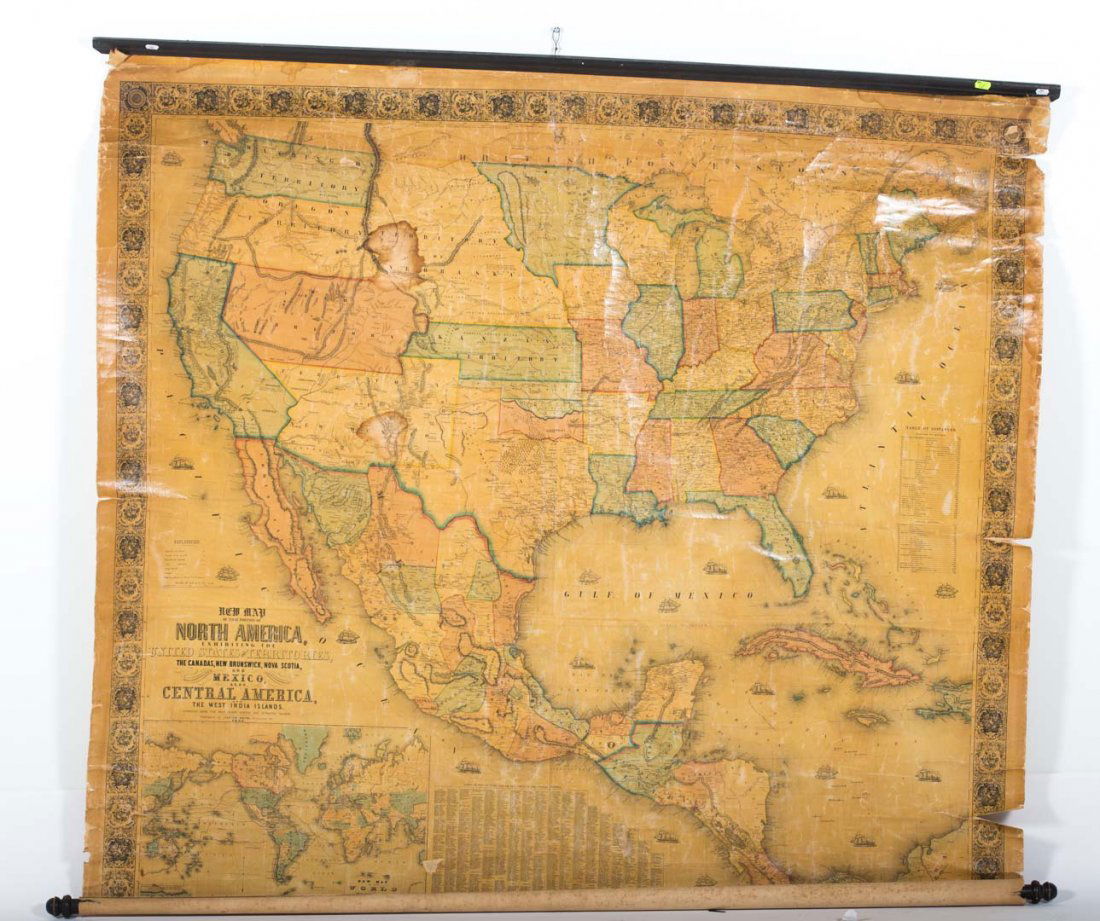 [Map] New Map North America 1855 (1 of 4)