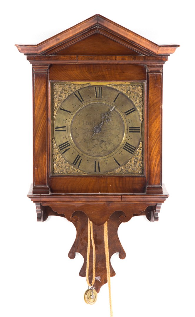 George III Wag-on-the-Wall clock (1 of 6)