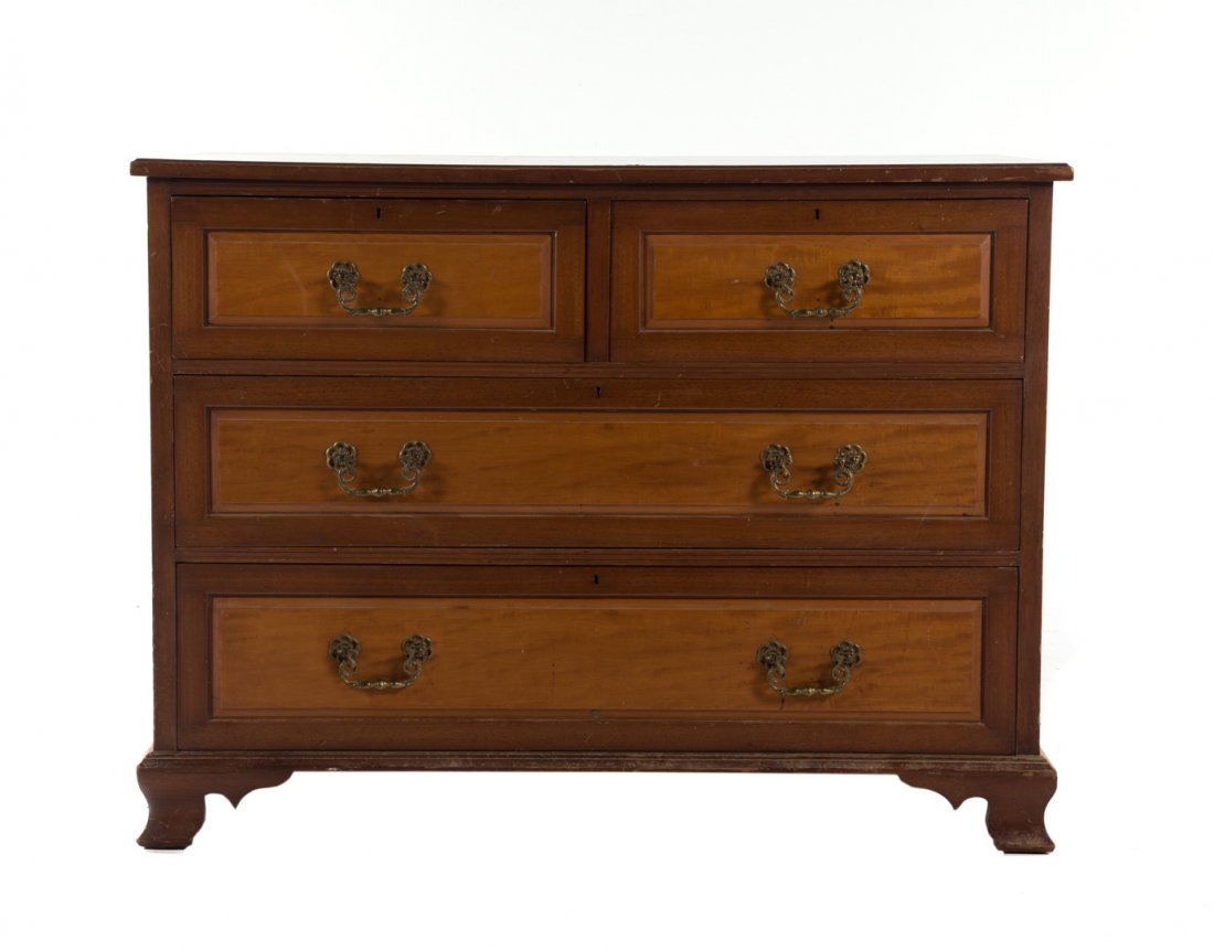 American mahogany chest of drawers (1 of 9)