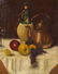 Dines Carlsen. Still Life, oil on artist board