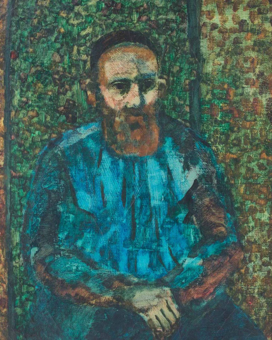 Donald Roy Purdy. Seated Man, oil on canvas (1 of 5)