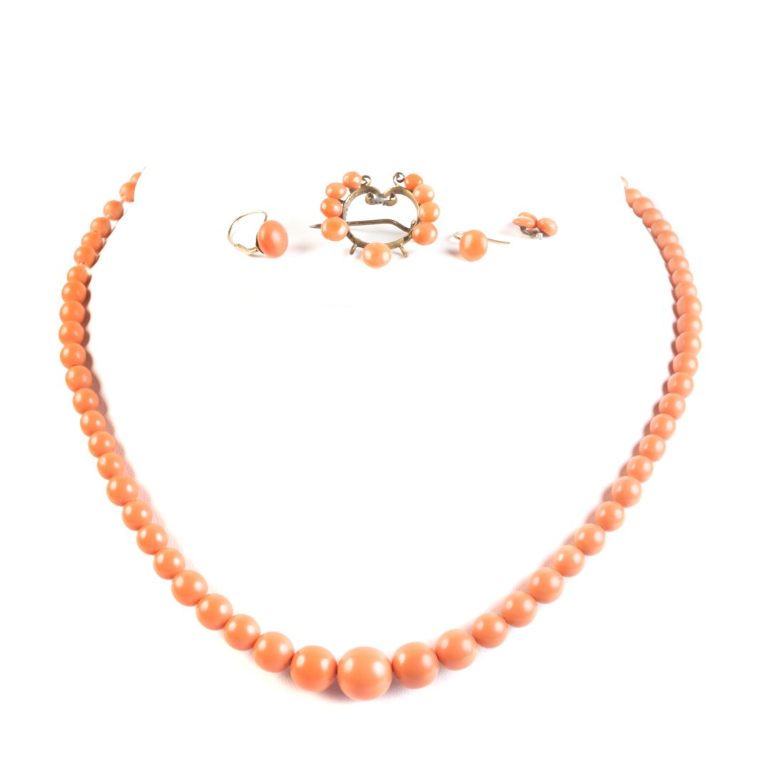 A Collection of Coral Jewelry (1 of 4)
