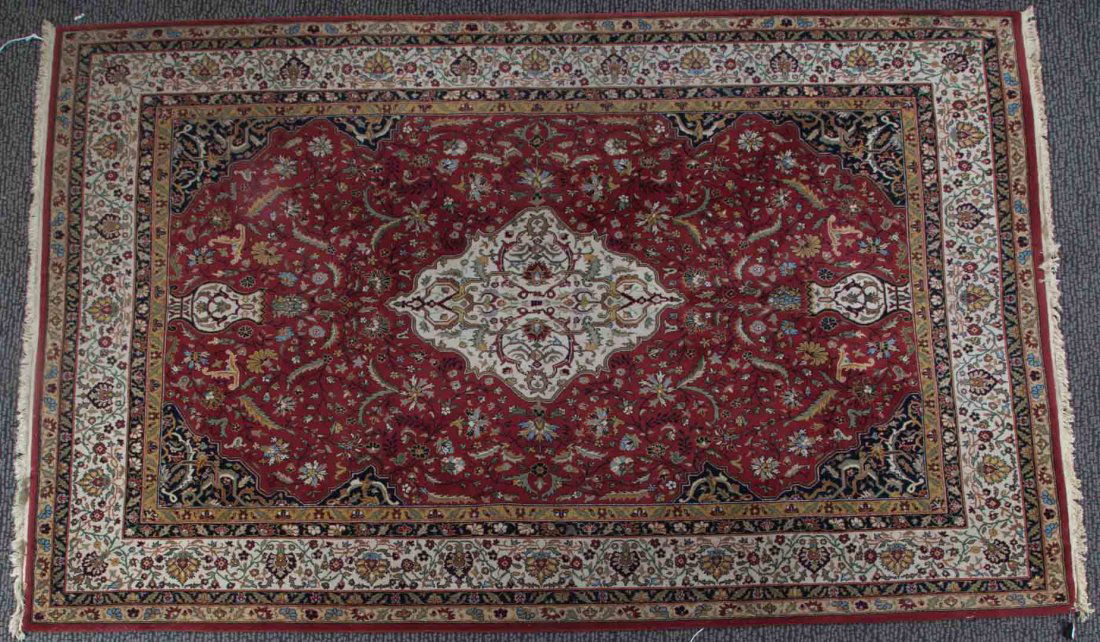 Romanian carpet, approx. 10.1 x 14.1 (1 of 3)
