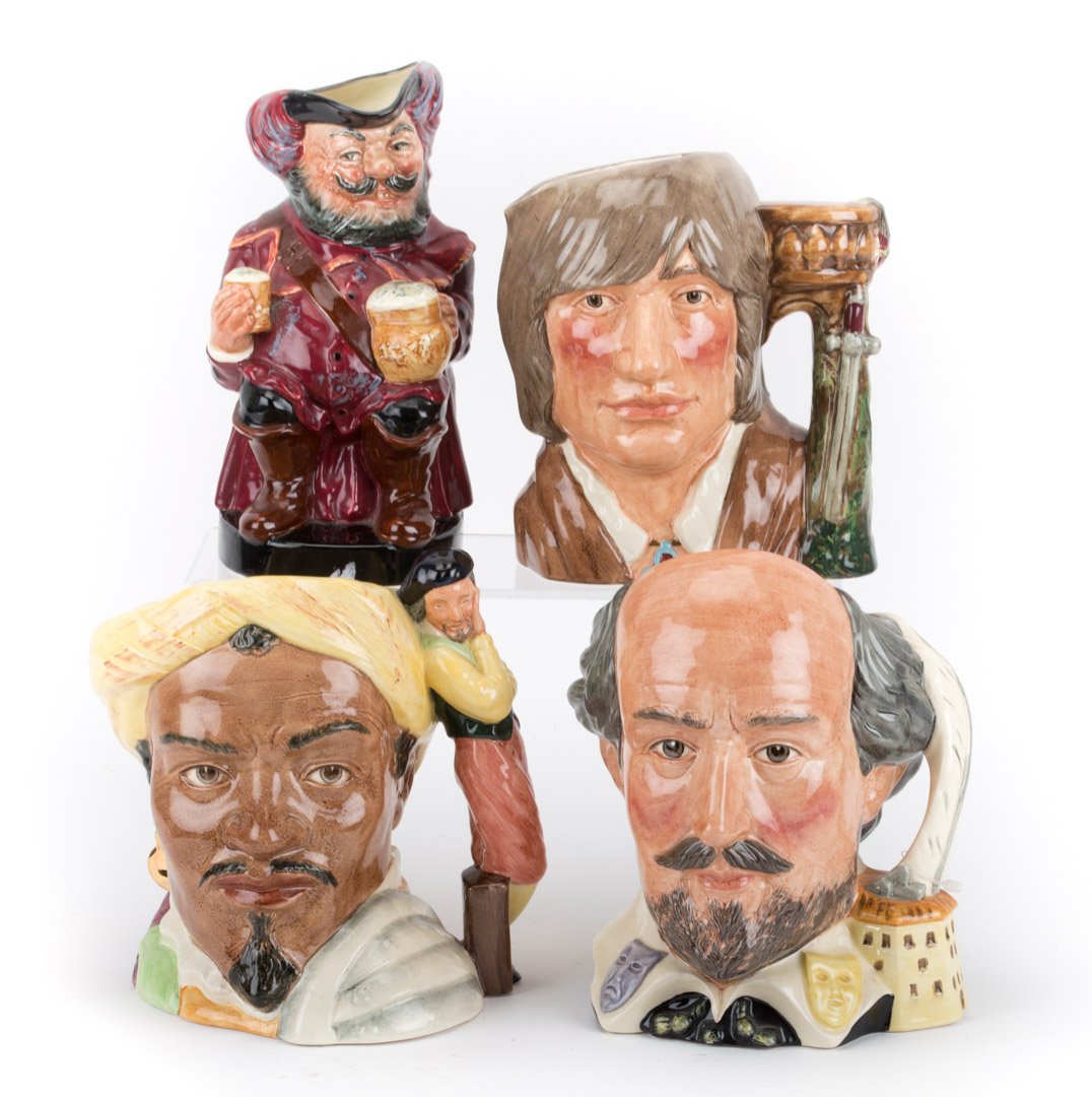 Four Royal Doulton china Shakespeare items (1 of 5)