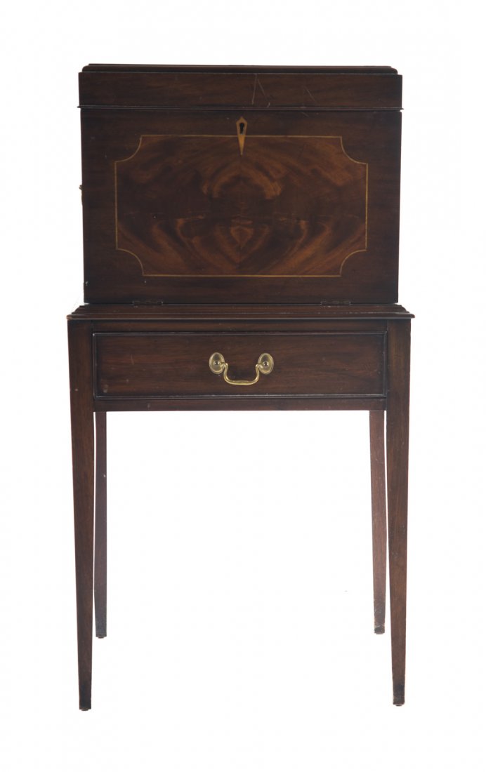 Henkel-Harris mahogany silver chest (1 of 6)