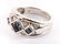 A Lady's Contemporary Sapphire and Diamond Ring - 2