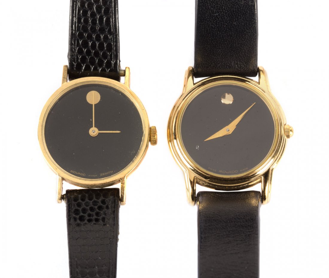 A Pair of Lady's Movado Watches (1 of 6)