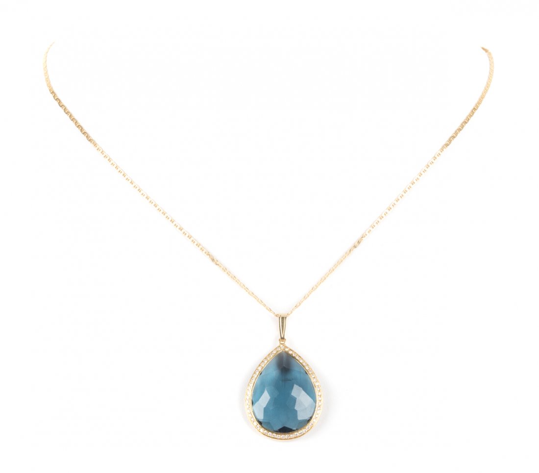 A London Blue Topaz Pendant by Ippolita (1 of 4)
