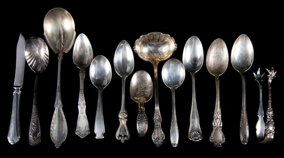 Misc. American sterling silver flatware (1 of 5)