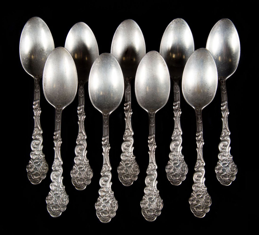 Gorham "Versailles" sterling silver teaspoons (1 of 4)