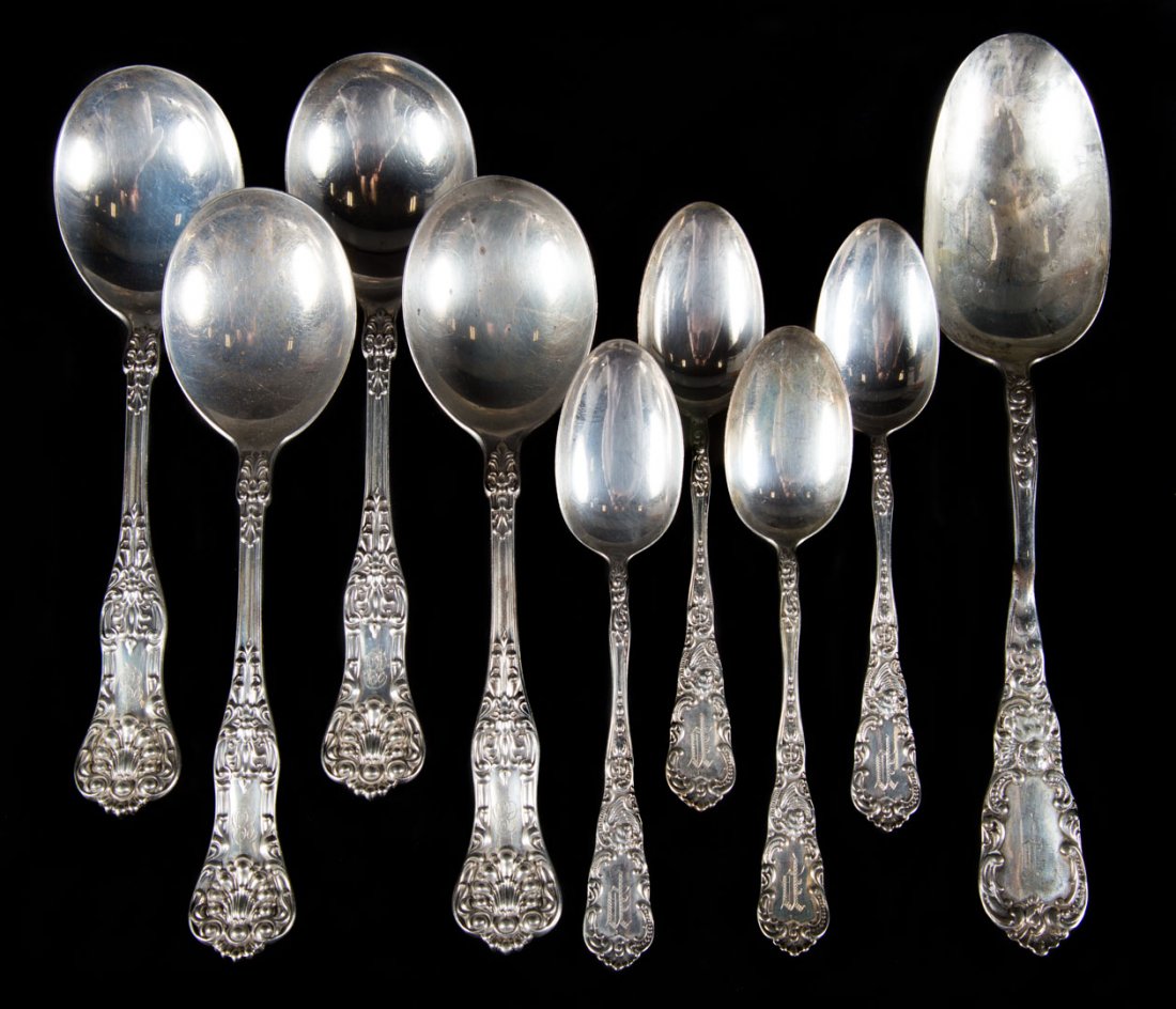 Group of Dominick & Haff sterling silver spoons (1 of 3)