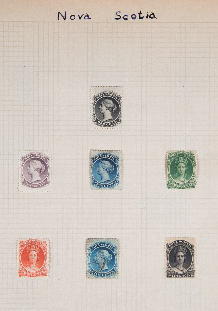 Nova Scotia and other British colonial stamps (1 of 3)