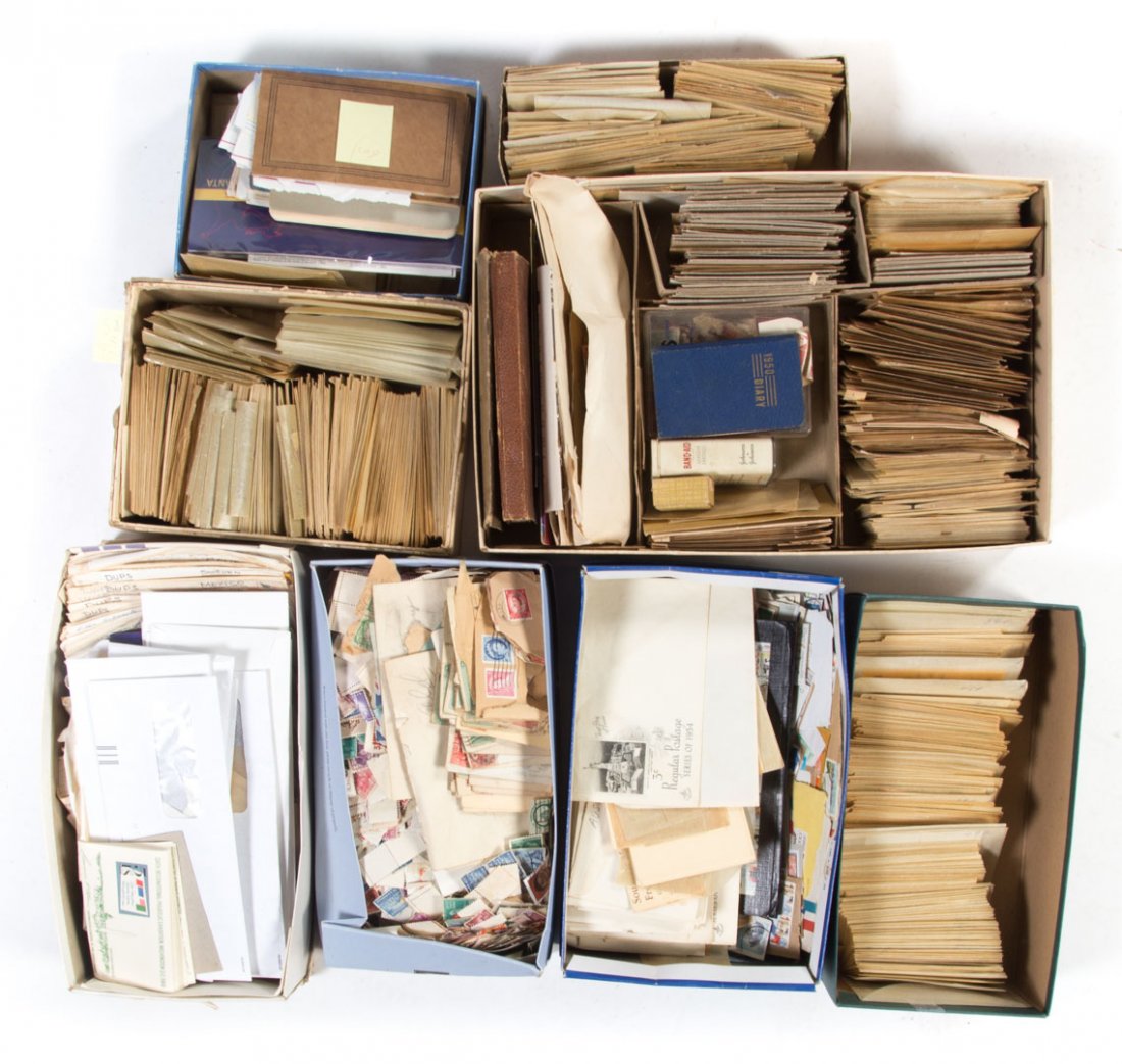 Stamps of the world, 19th and 20th century (1 of 6)