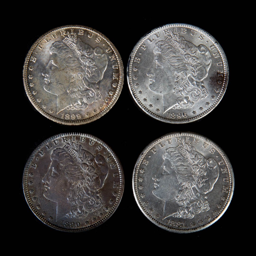 [US] 4 Morgan Dollars (1 of 2)