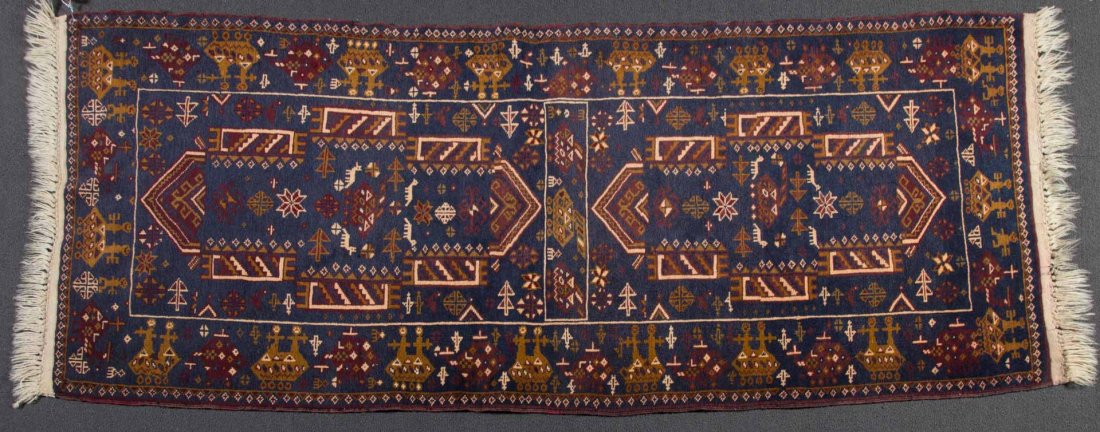 Afghani Tribal runner, approx. 2.6 x 6.2 (1 of 1)
