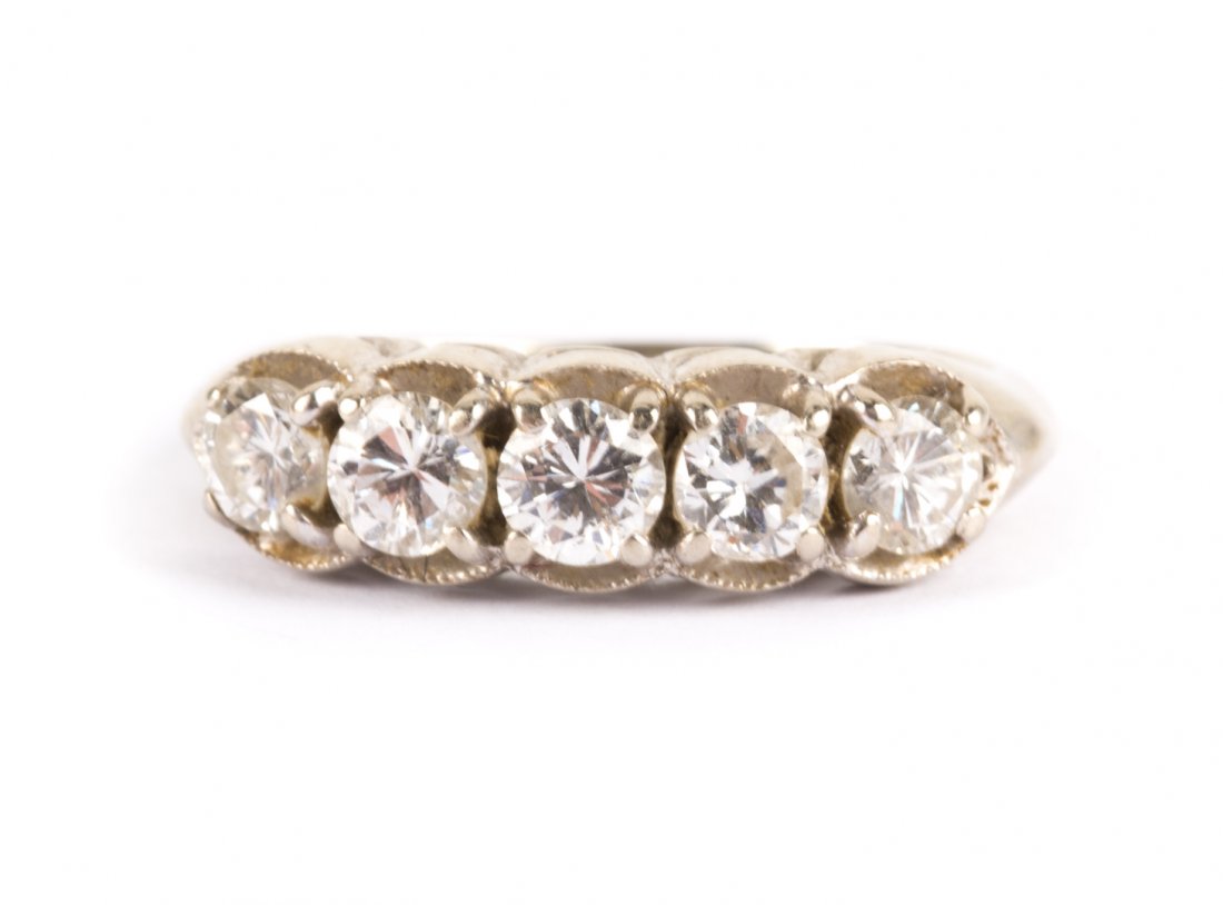 A Lady's Diamond Wedding Band (1 of 5)