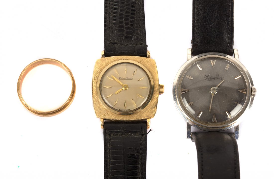 Two Gentlemen's Piccard Watches and Wedding Band (1 of 7)